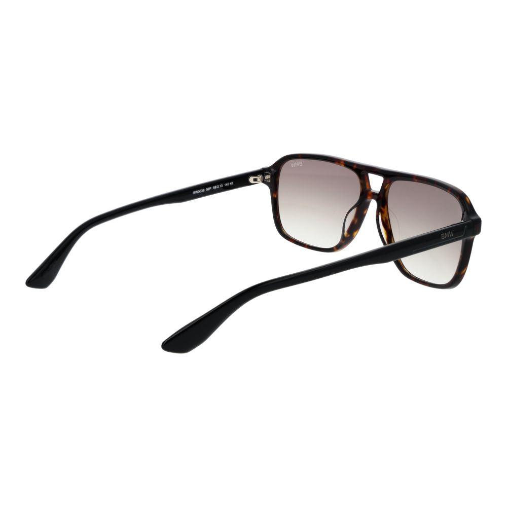 BMW Brown Acetate Sunglasses - Luxe Nova