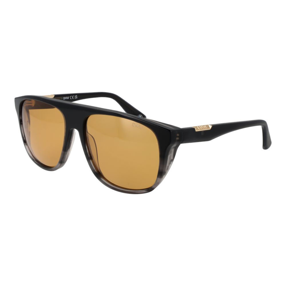 BMW Black Acetate Sunglasses - Luxe Nova