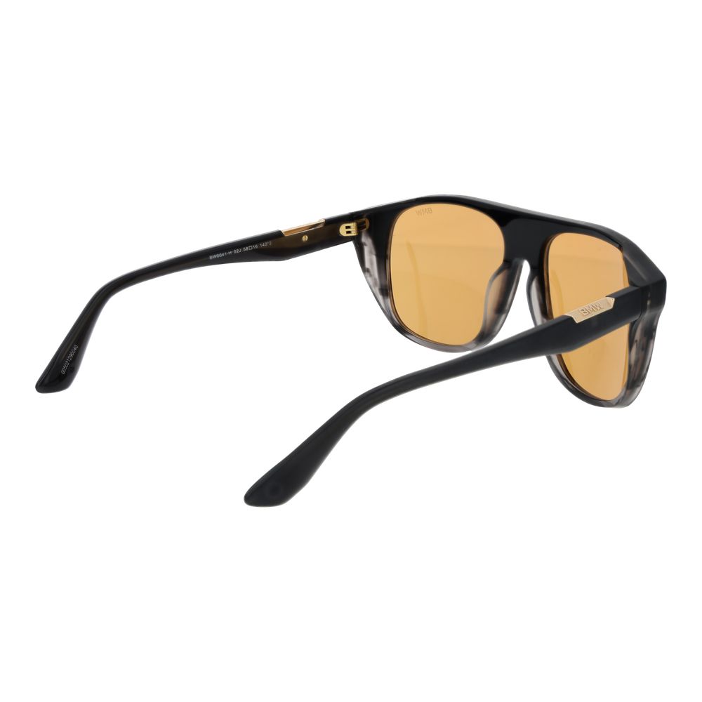 BMW Black Acetate Sunglasses - Luxe Nova