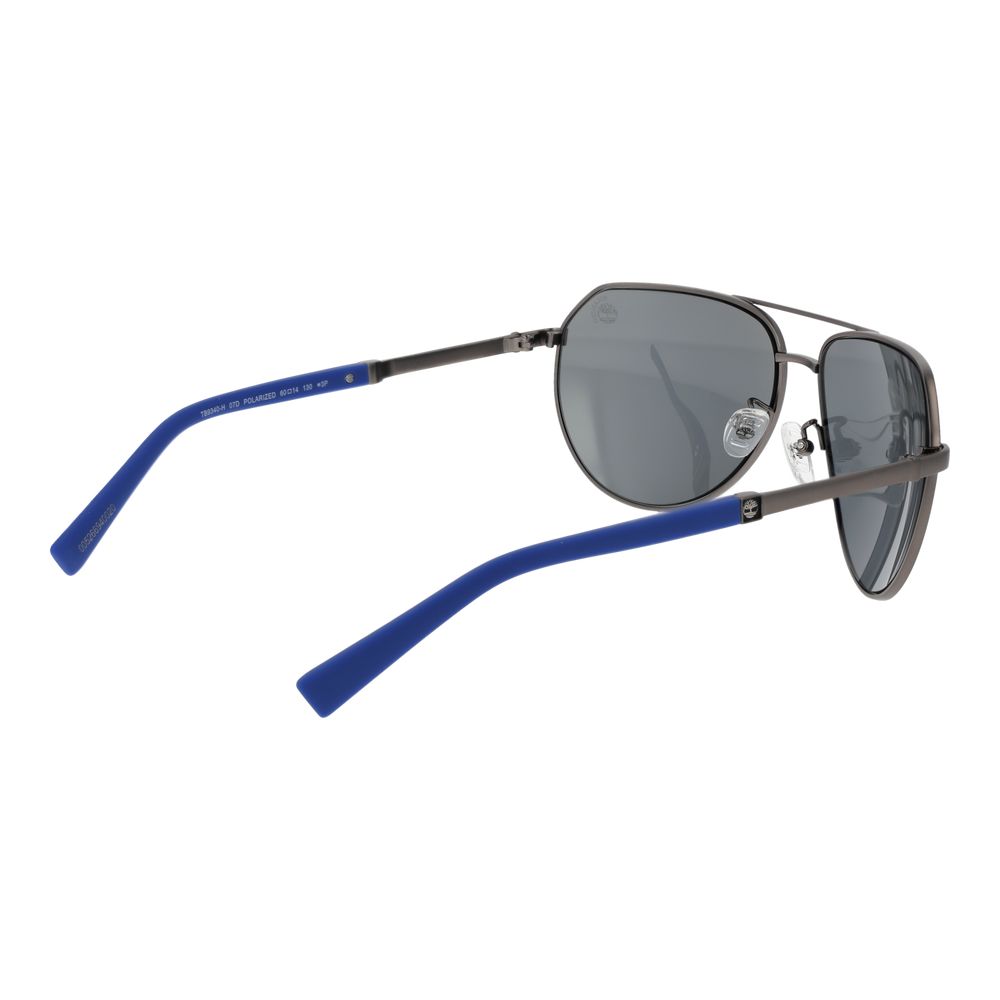 Timberland Gray Metal Sunglasses - Luxe Nova