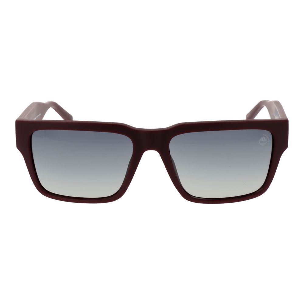 Timberland Burgundy Plastic Sunglasses - Luxe Nova
