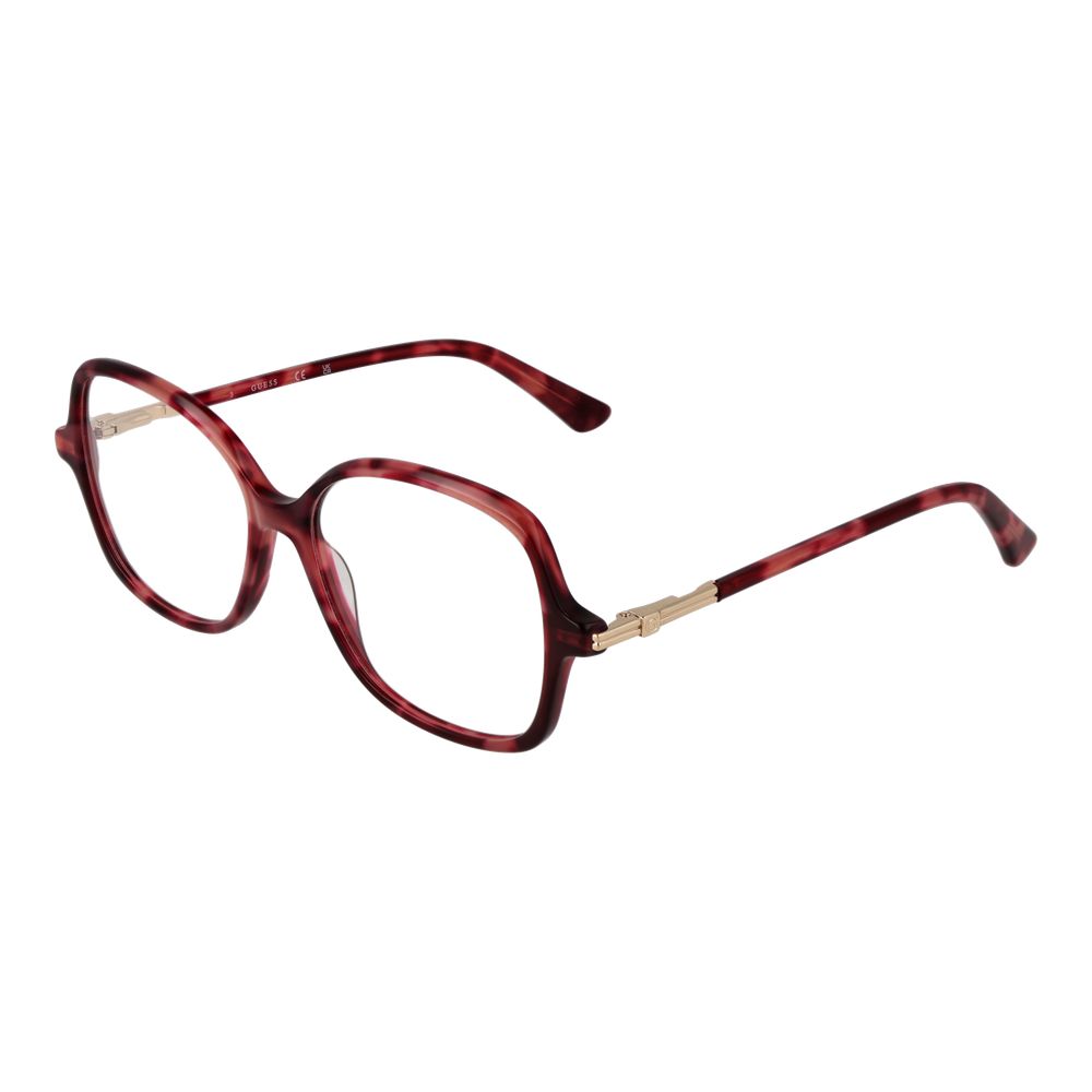 Guess Burgundy Acetate Glasses (Frames) - Luxe Nova