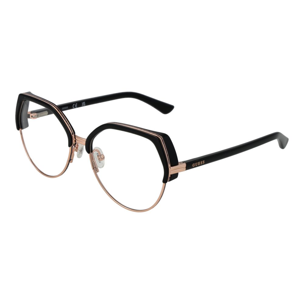 Guess Black Plastic Glasses (Frames) - Luxe Nova