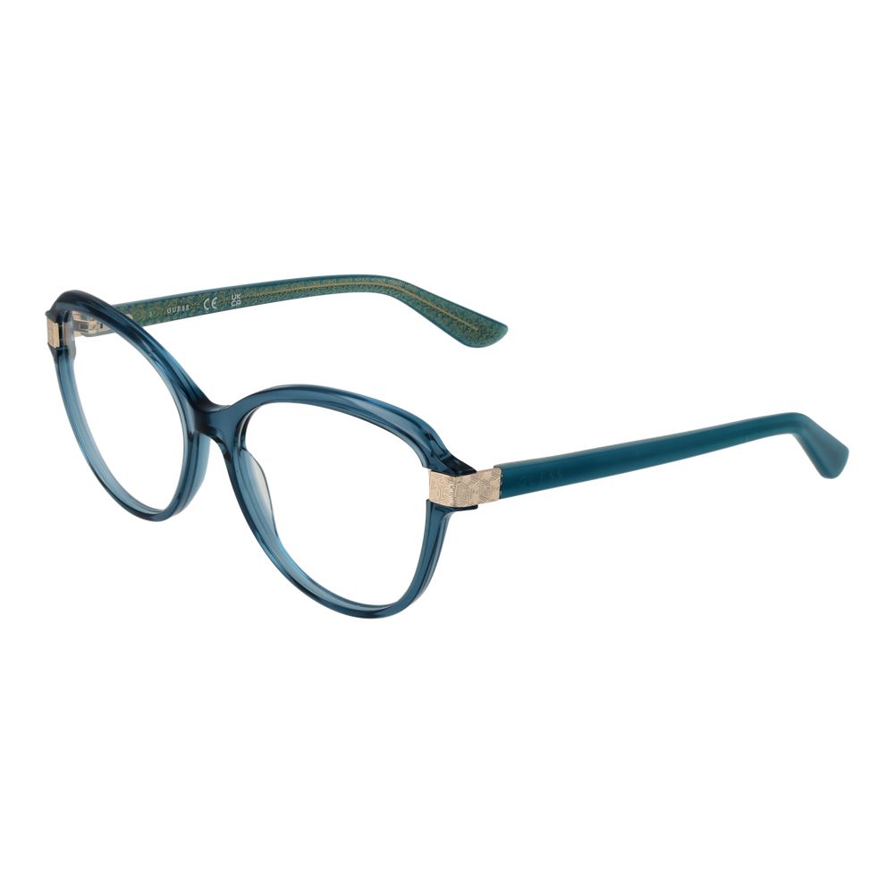 Guess Turquoise Acetate Glasses (Frames) - Luxe Nova
