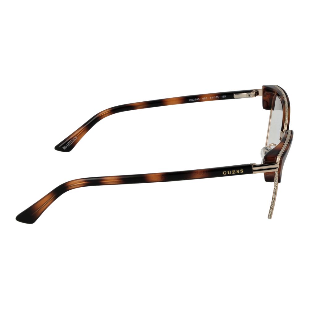 Guess Brown Plastic Glasses (Frames) - Luxe Nova