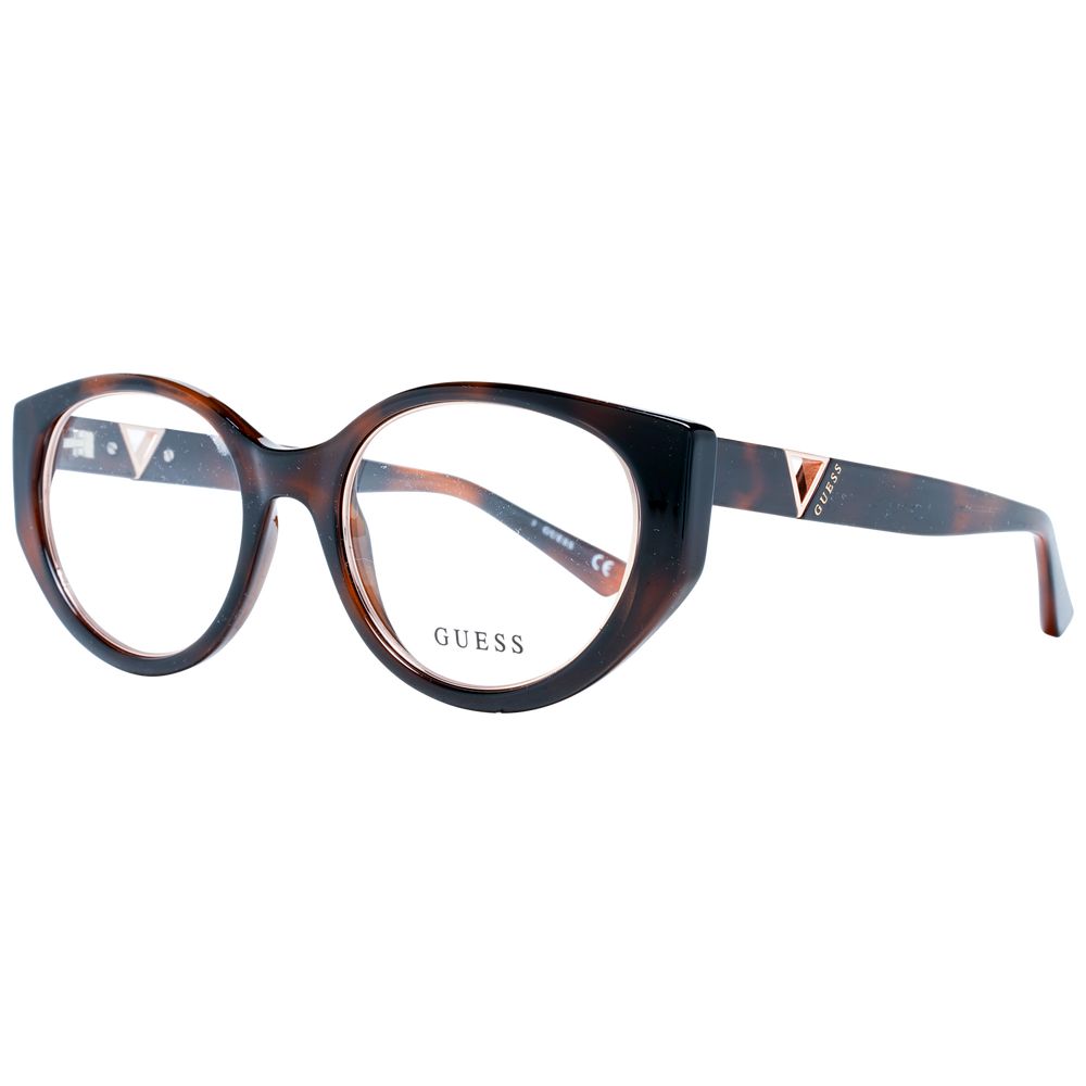 Guess Brown Plastic Glasses (Frames) - Luxe Nova