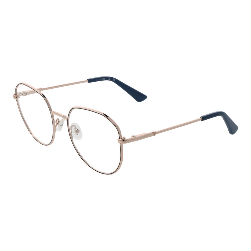 Guess Rose Gold Metal Glasses (Frames) - Luxe Nova