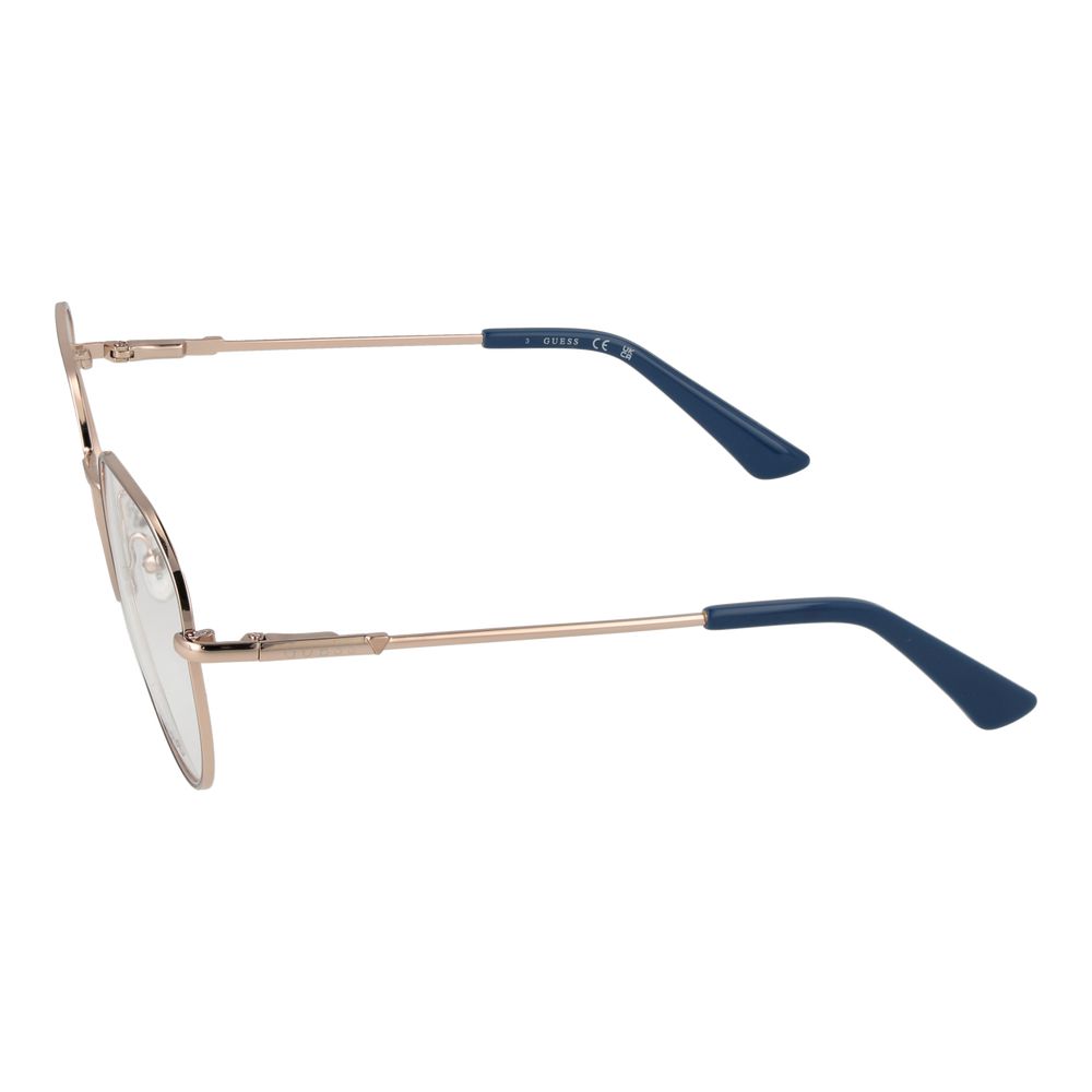 Guess Rose Gold Metal Glasses (Frames) - Luxe Nova