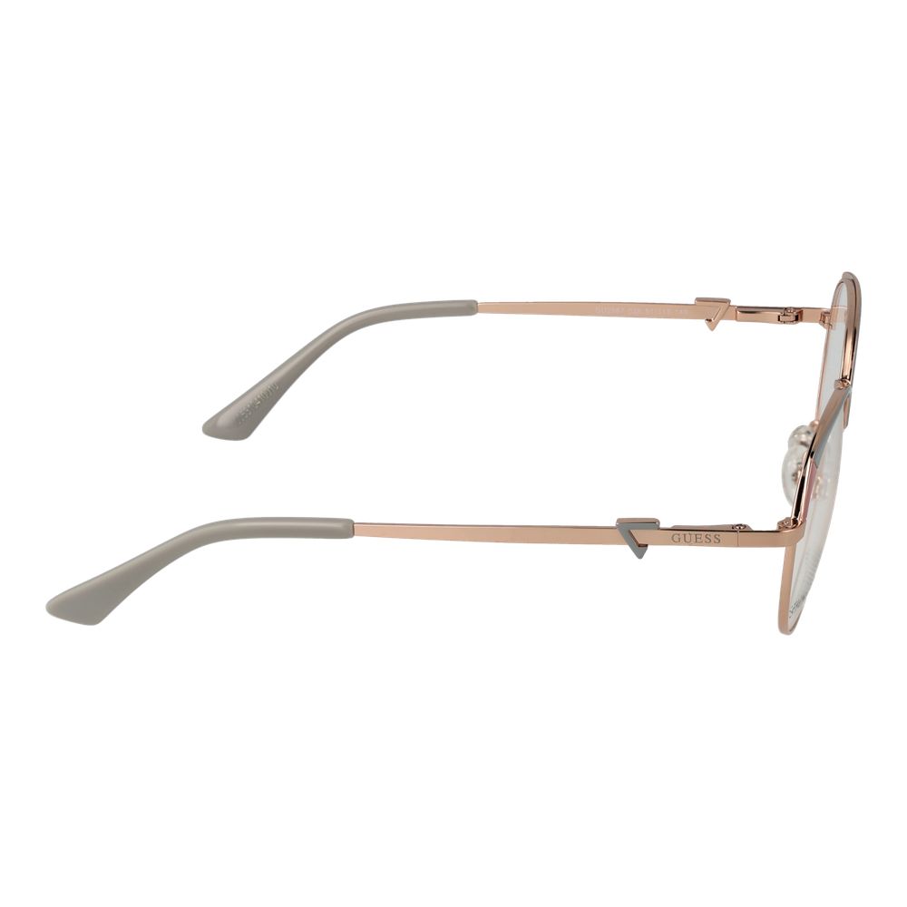 Guess Rose Gold Metal Glasses (Frames) - Luxe Nova