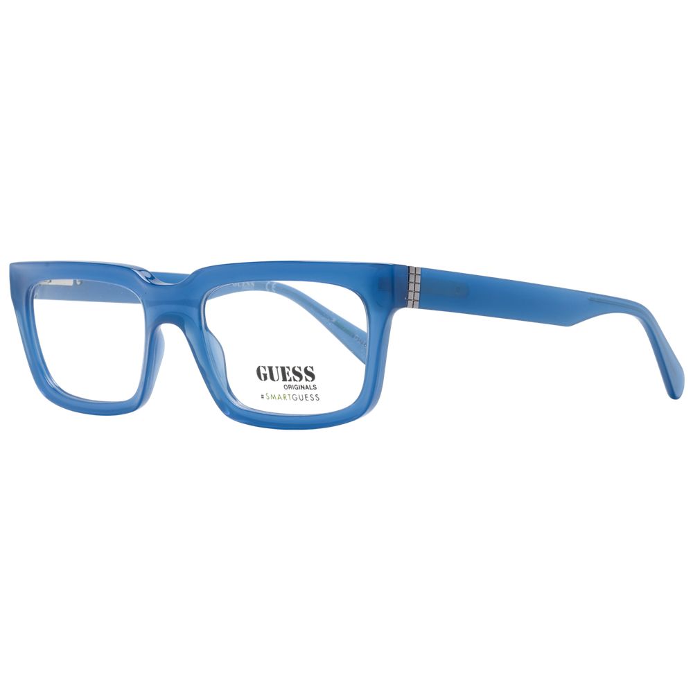 Guess Blue Plastic Glasses (Frames) - Luxe Nova
