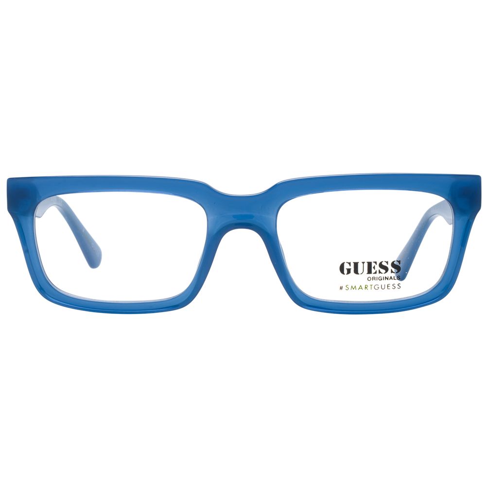 Guess Blue Plastic Glasses (Frames) - Luxe Nova