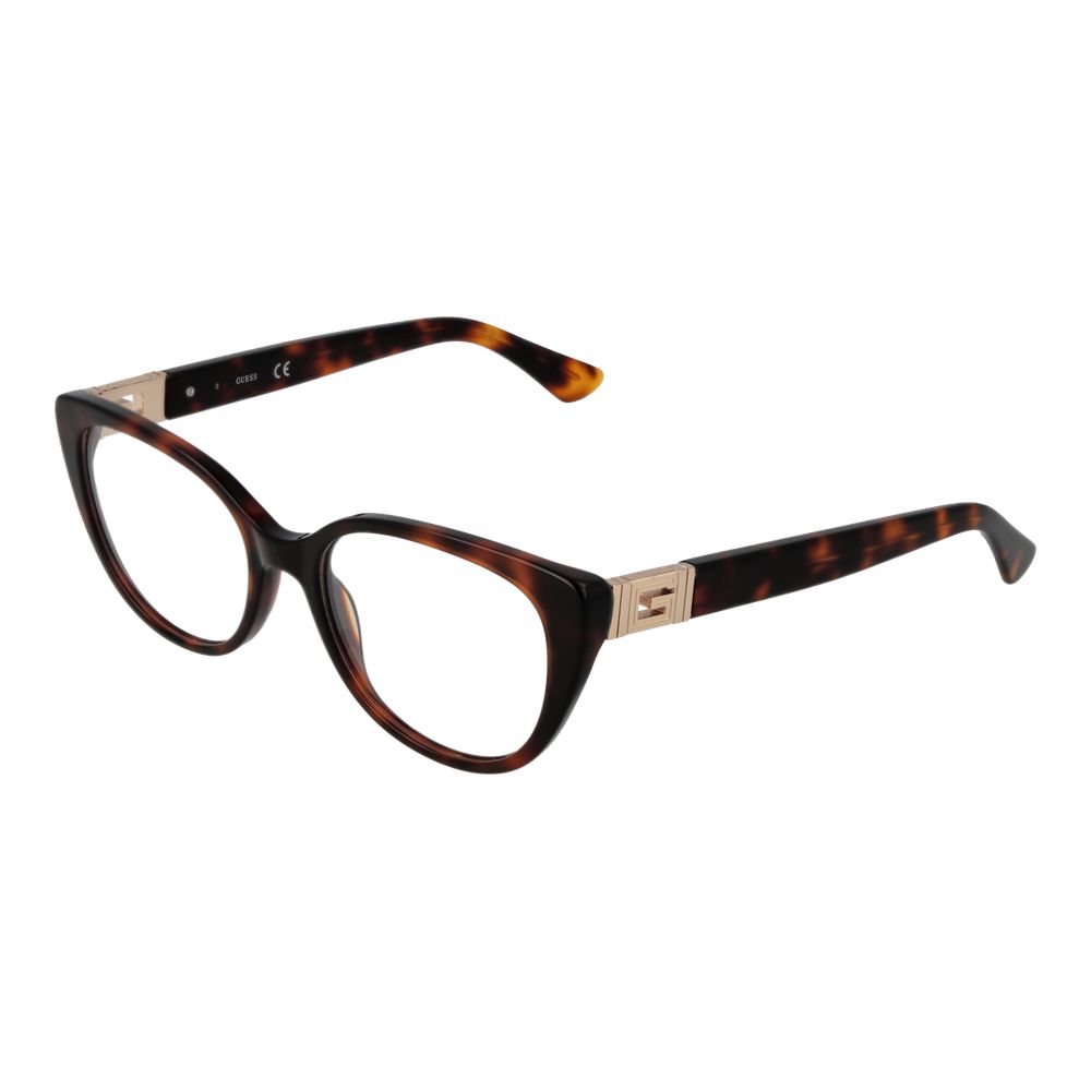 Guess Brown Plastic Glasses (Frames) - Luxe Nova