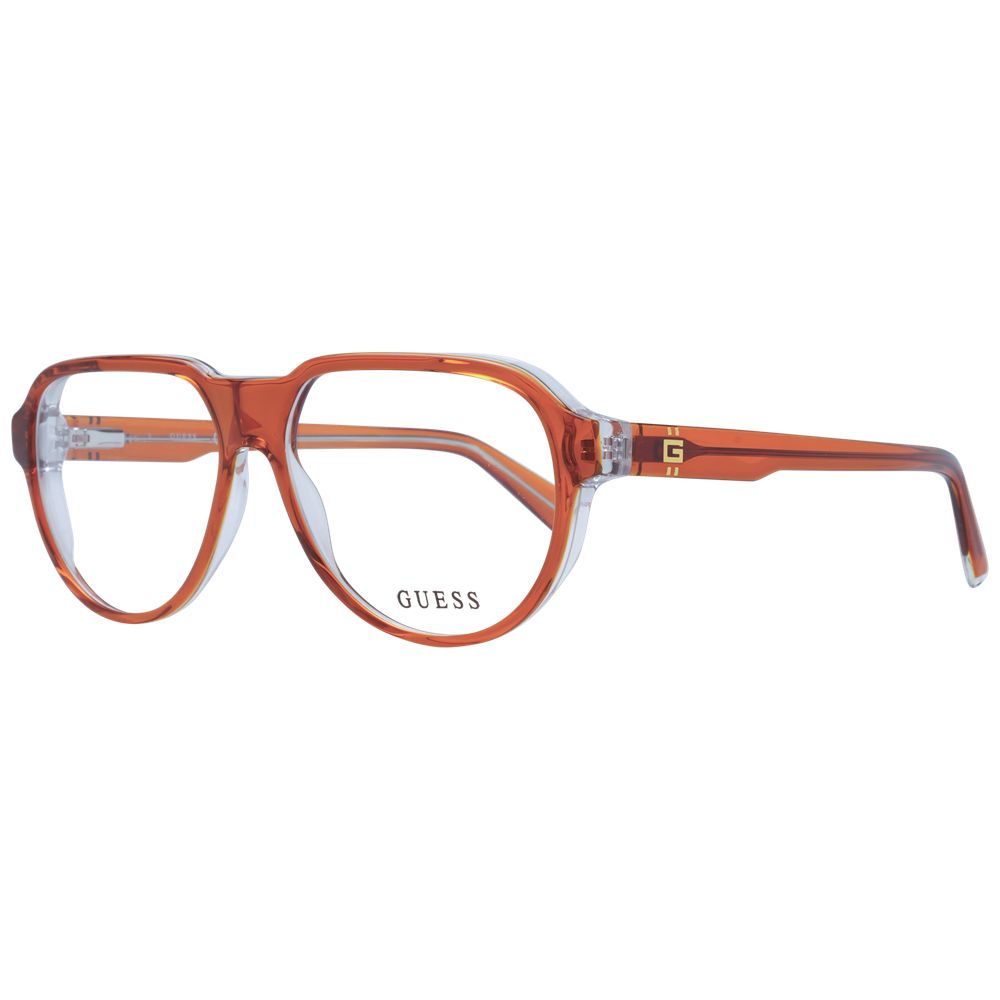 Guess Orange Acetate Glasses (Frames) - Luxe Nova