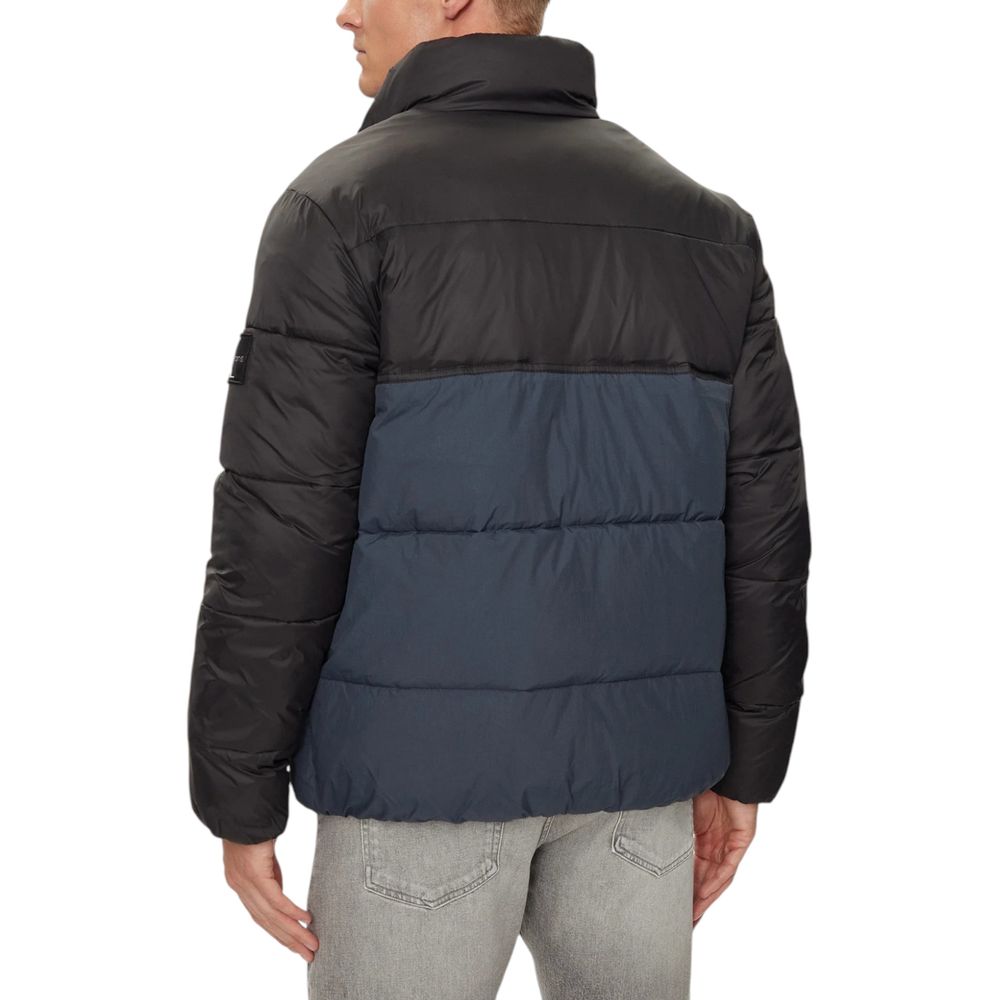 Calvin Klein Jeans Blue Recycled Polyamide Coat - Luxe Nova