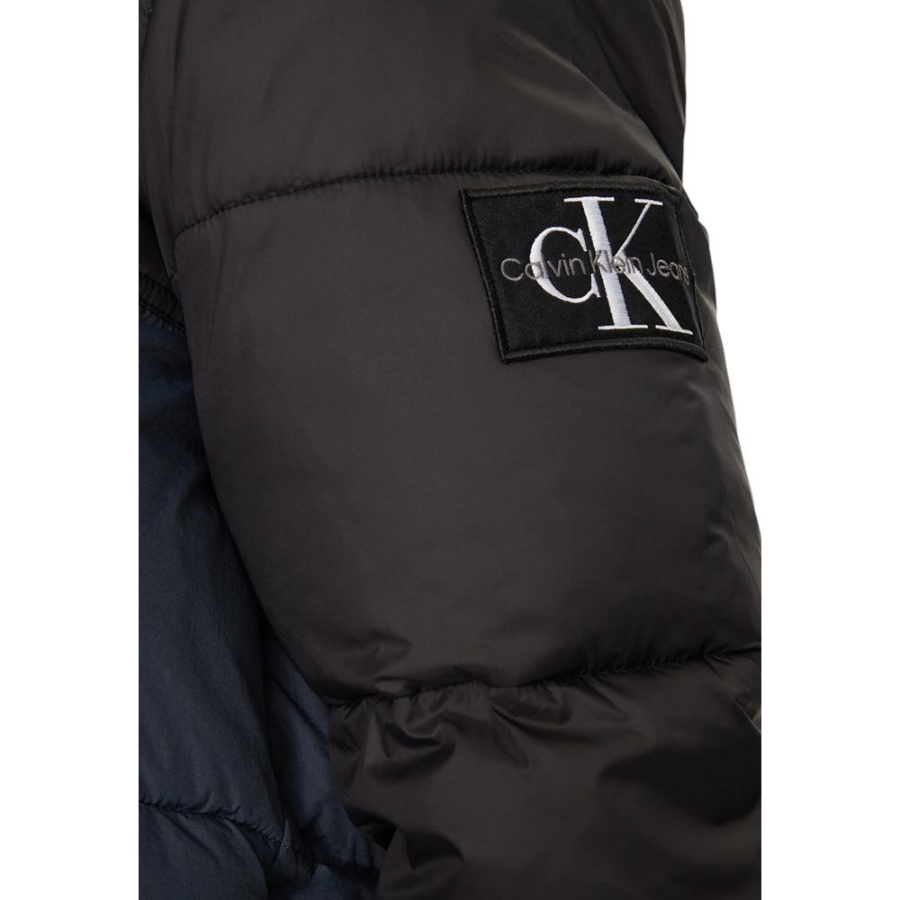 Calvin Klein Jeans Blue Recycled Polyamide Coat - Luxe Nova