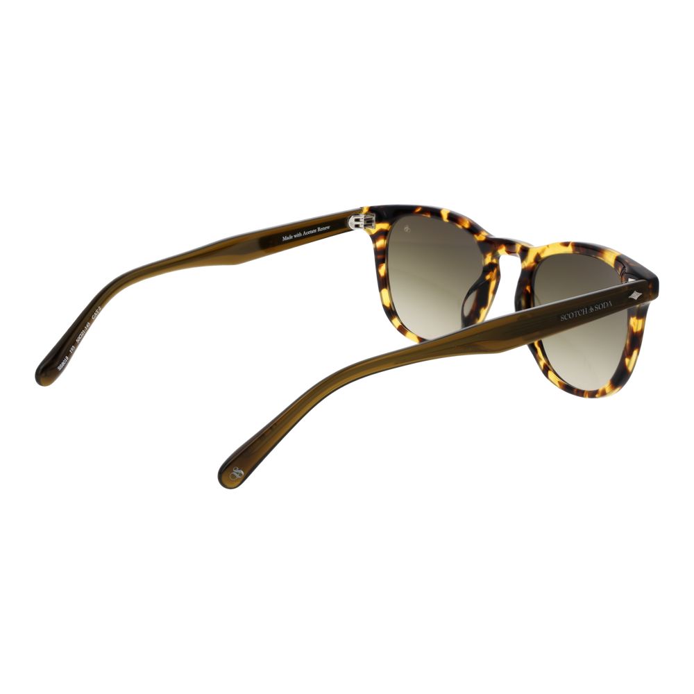 Scotch & Soda Brown Plastic Sunglasses - Luxe Nova