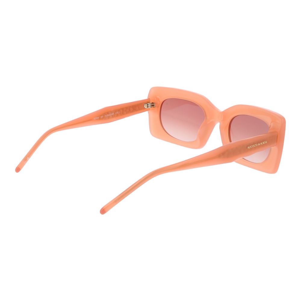 Scotch & Soda Pink Acetate Sunglasses - Luxe Nova