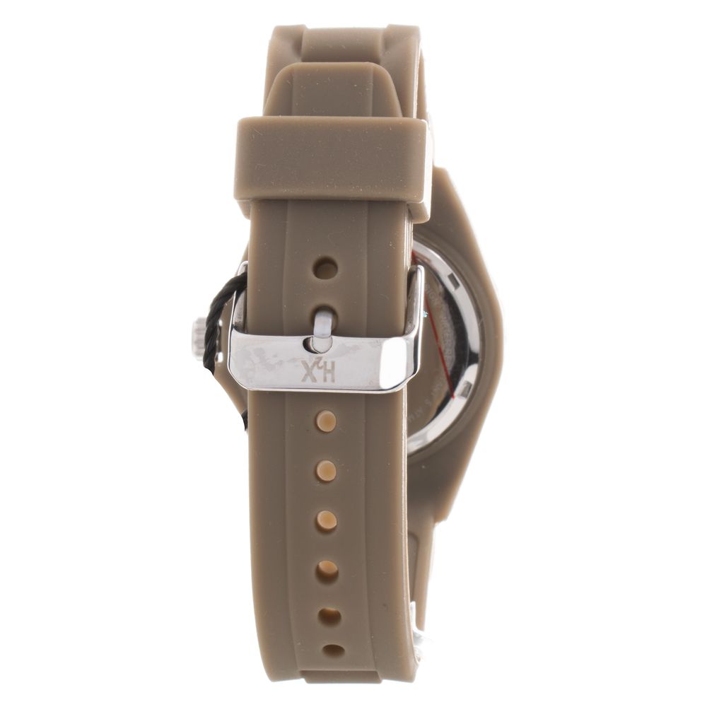 Haurex Brown Rubber Sport Watch