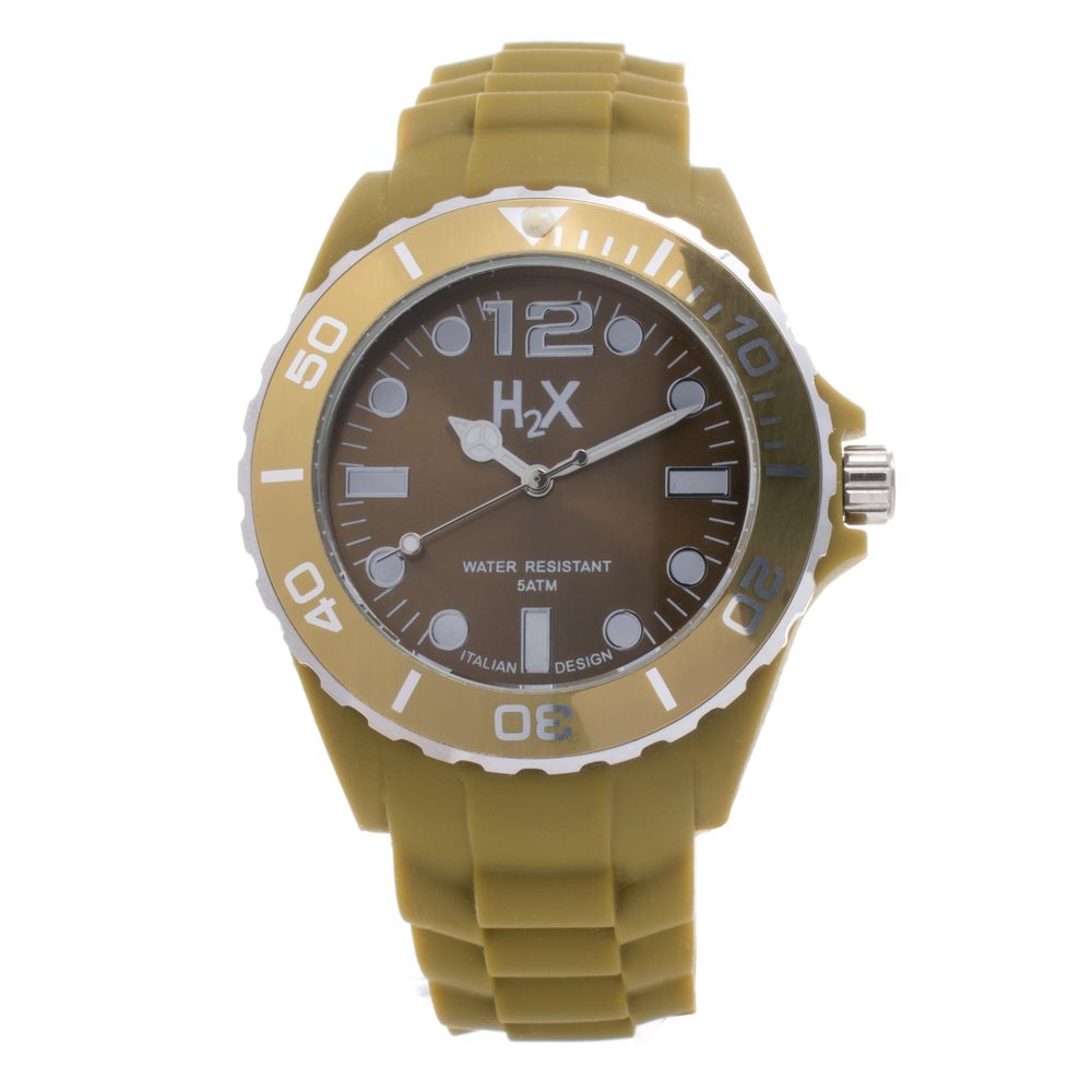Haurex Brown Rubber Sport Watch - Luxe Nova