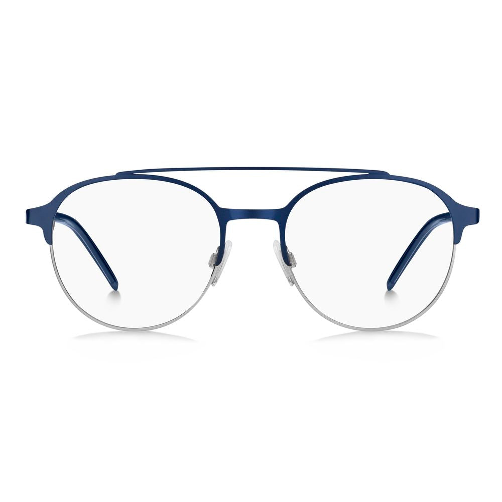 Hugo Boss Blue Metal Glasses (Frames) - Luxe Nova