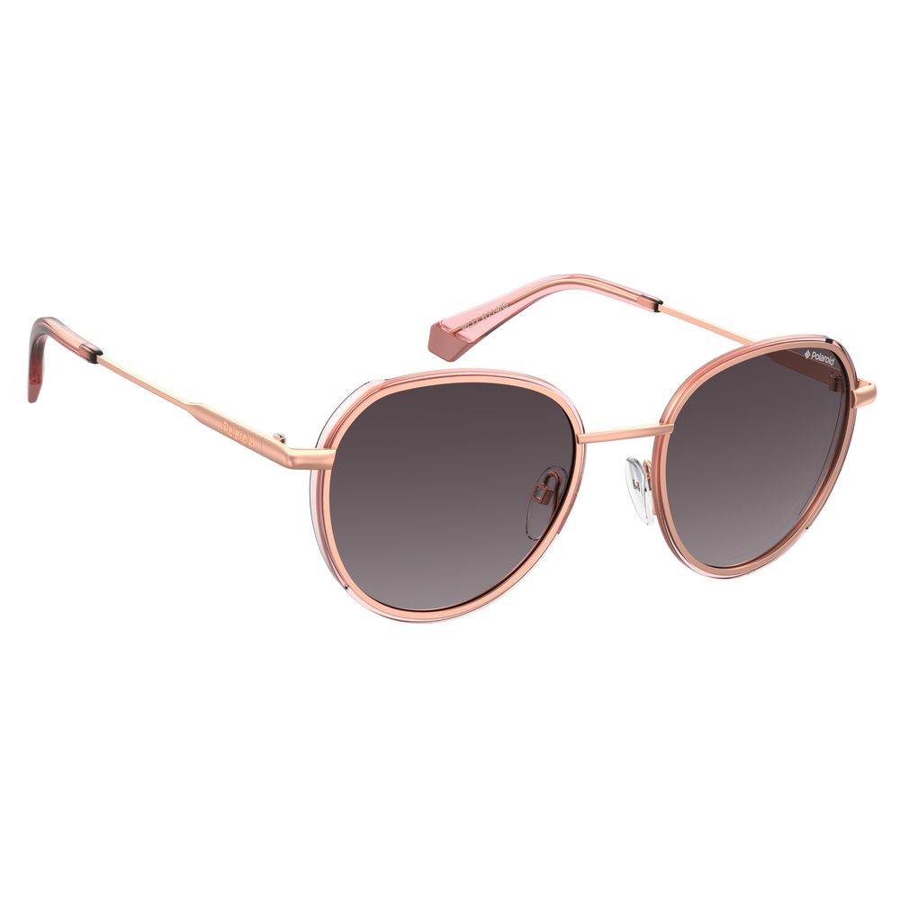 Polaroid Rose Gold Metal Sunglasses - Luxe Nova