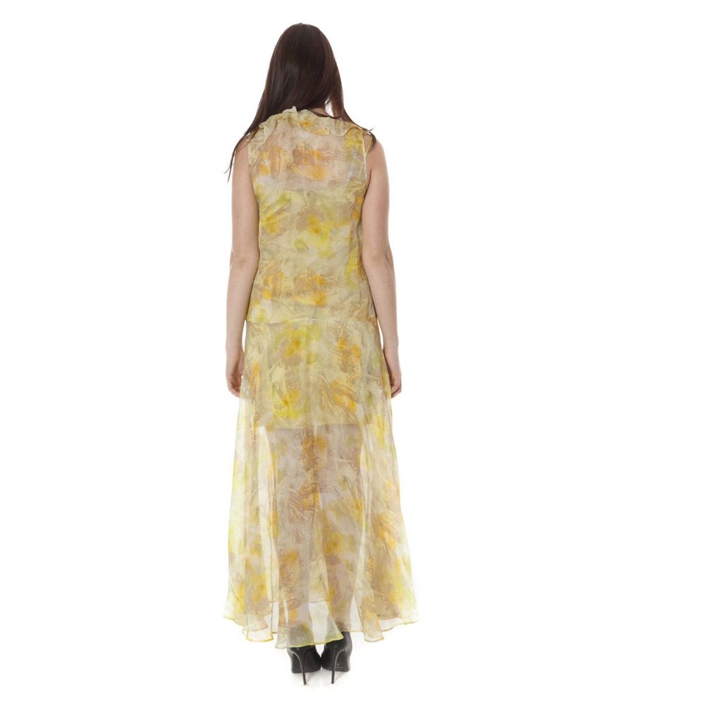 John Galliano Yellow Polyester Women's Dress