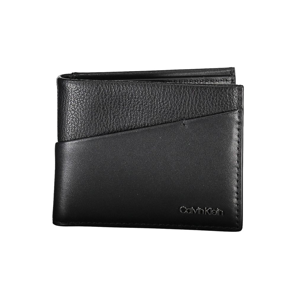 Calvin Klein Black Polyester Men Wallet - Luxe Nova