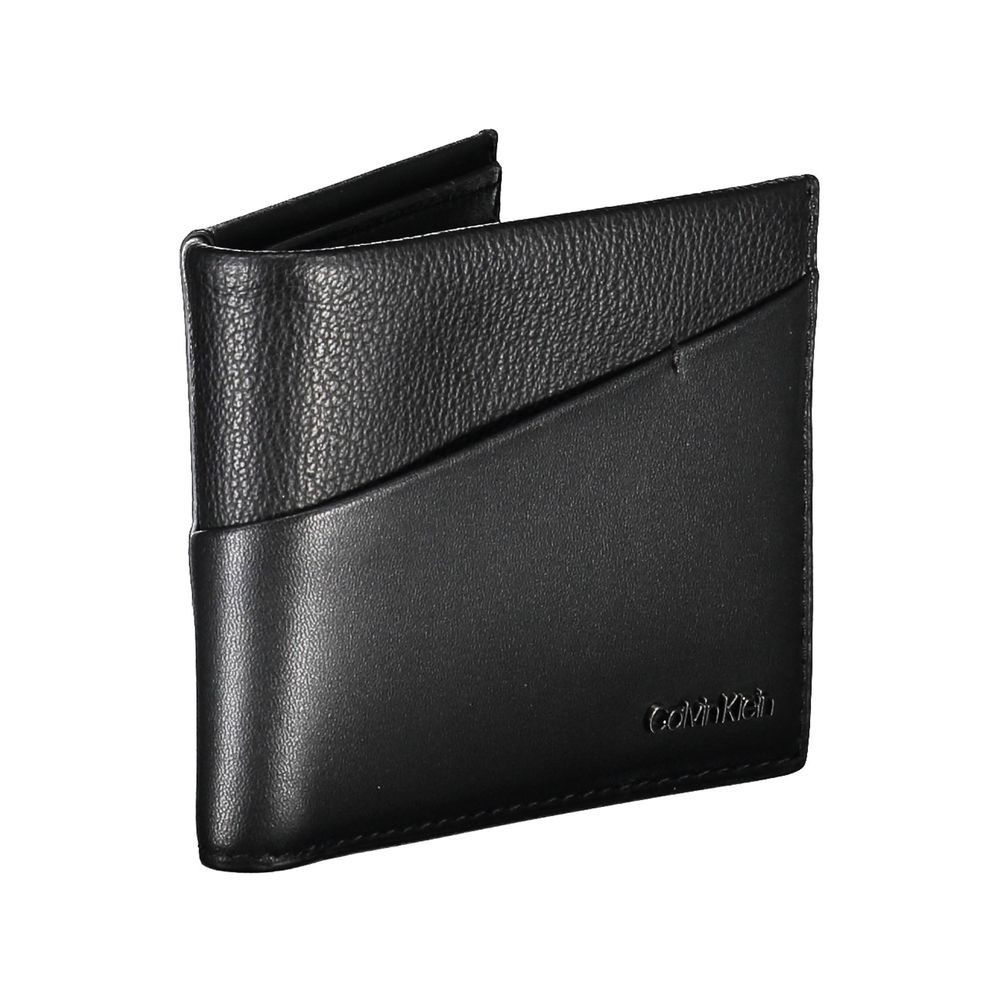 Calvin Klein Black Polyester Men Wallet - Luxe Nova