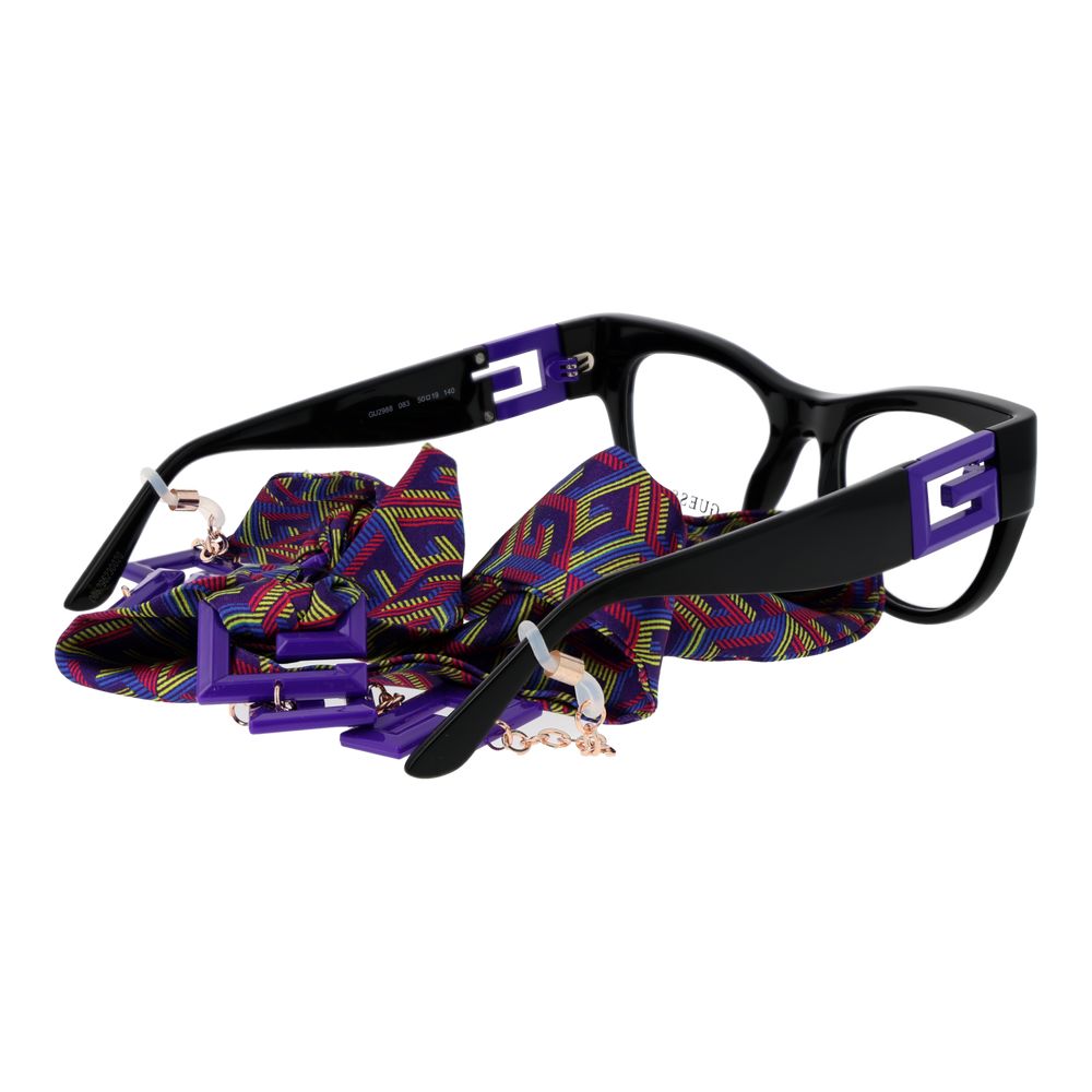 Guess Black Plastic Glasses (Frames) - Luxe Nova