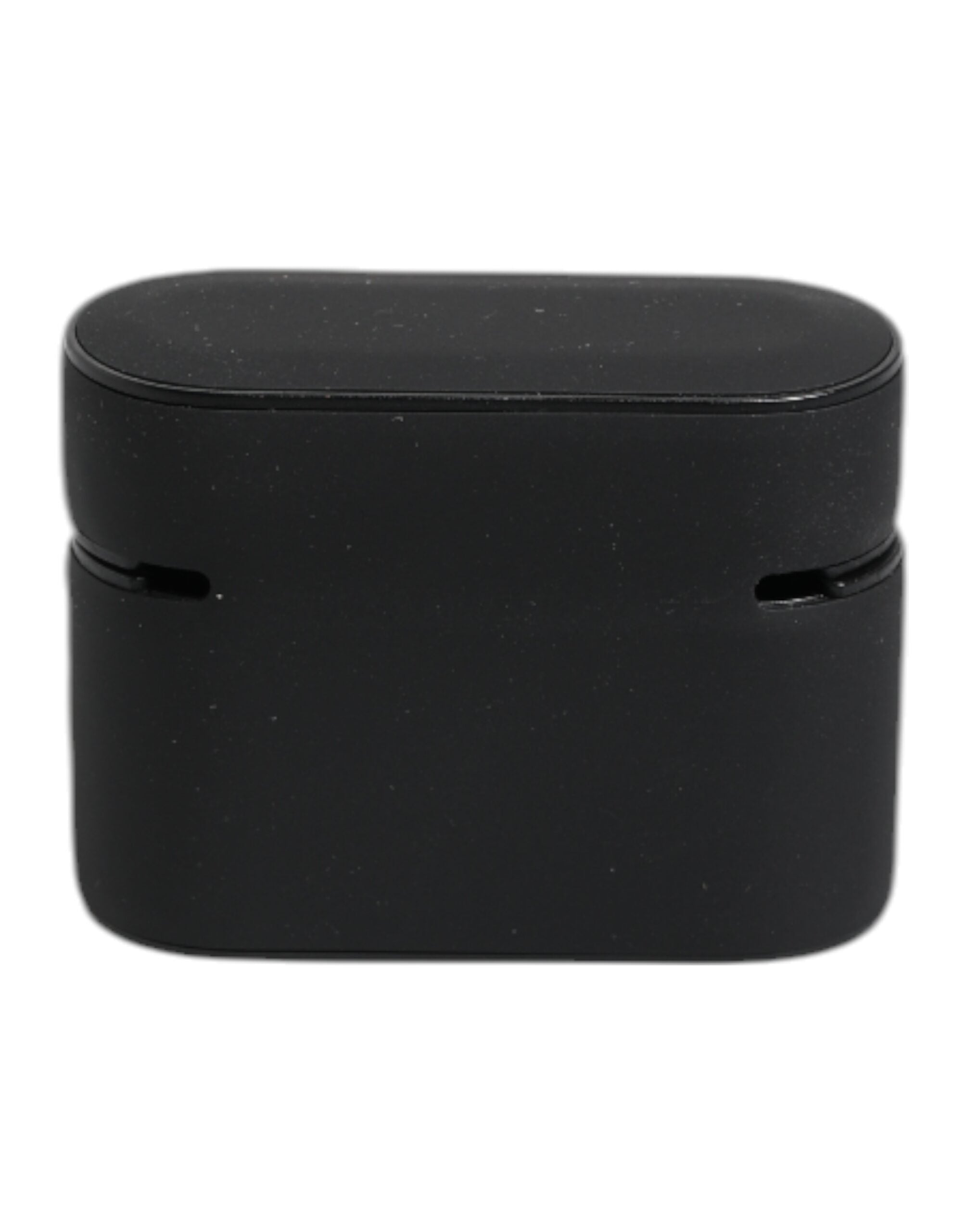Dolce & Gabbana Black Yellow Silicone Embossed Logo Airpods Case