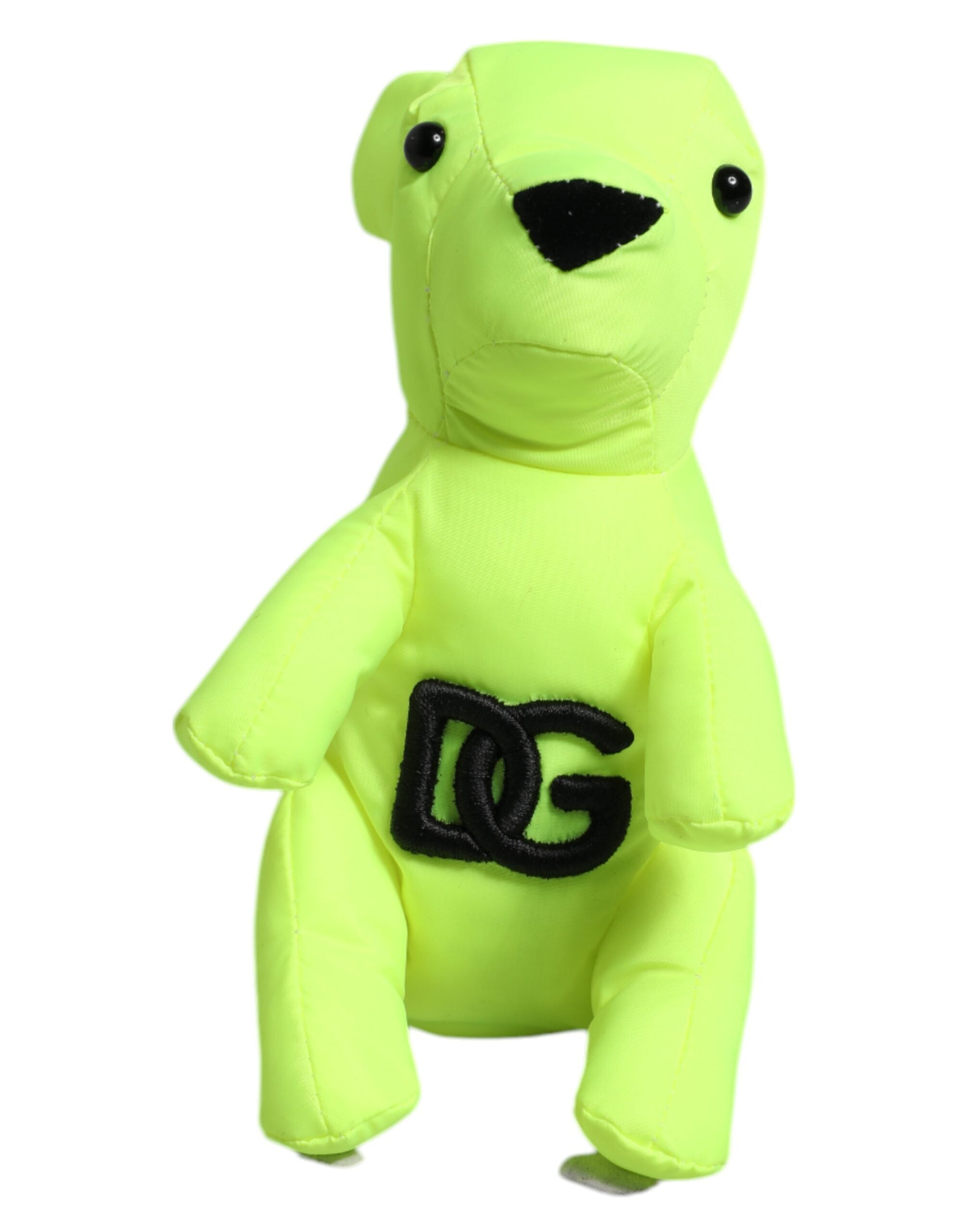 Dolce & Gabbana Green Bear Embroidered Logo Keychain Clasp Keyring - Luxe Nova