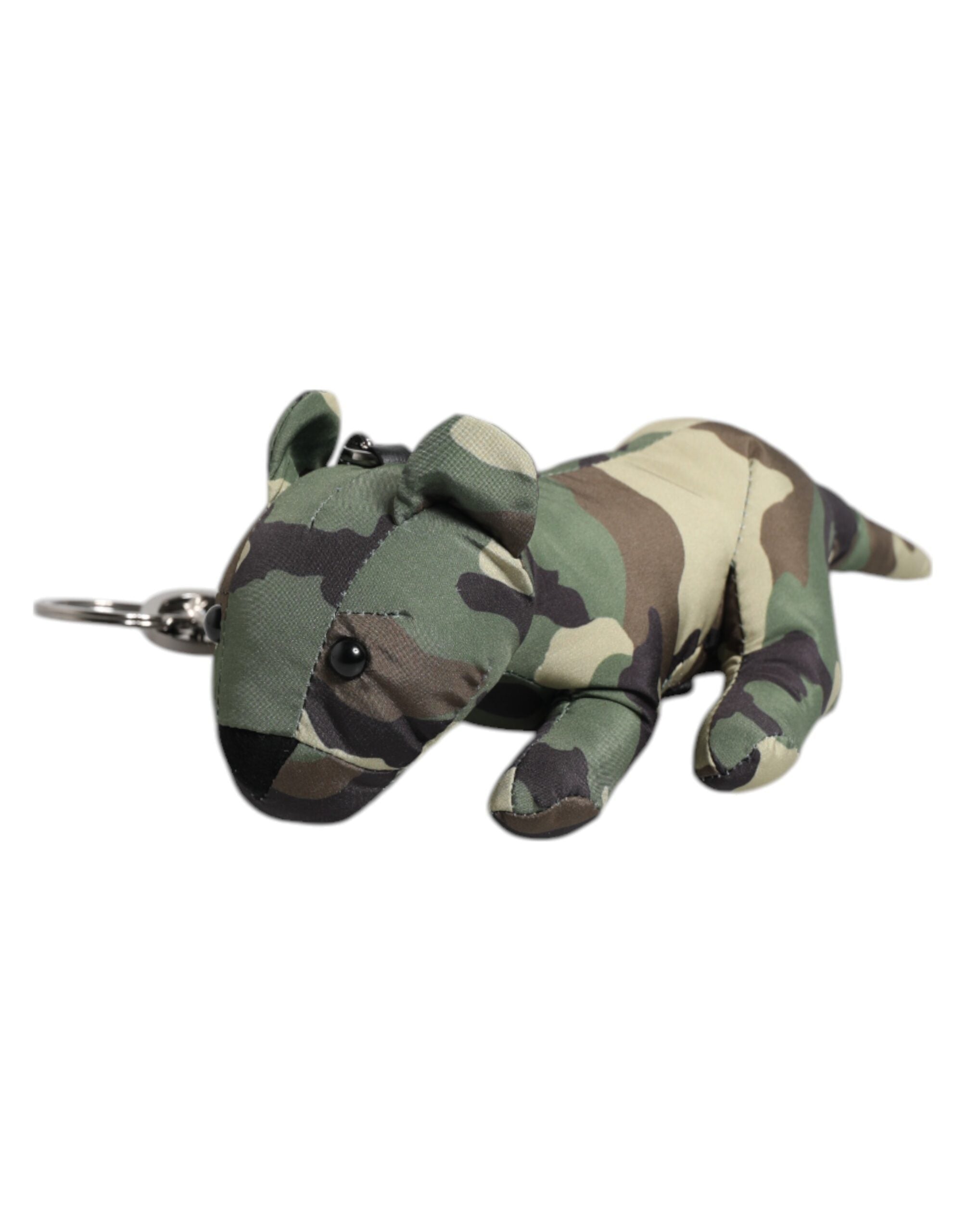 Dolce & Gabbana Multicolor Camouflage Animal Silhouette Keychain Keyring - Luxe Nova