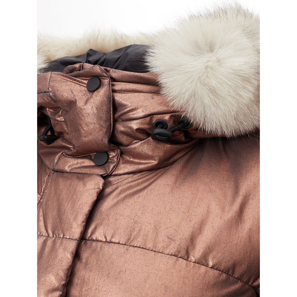 Peuterey Pink Polyester Full-Length Jacket