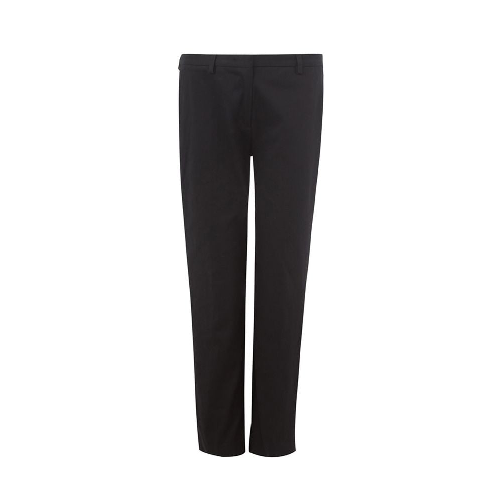 Lardini Black Cotton Chino Pants