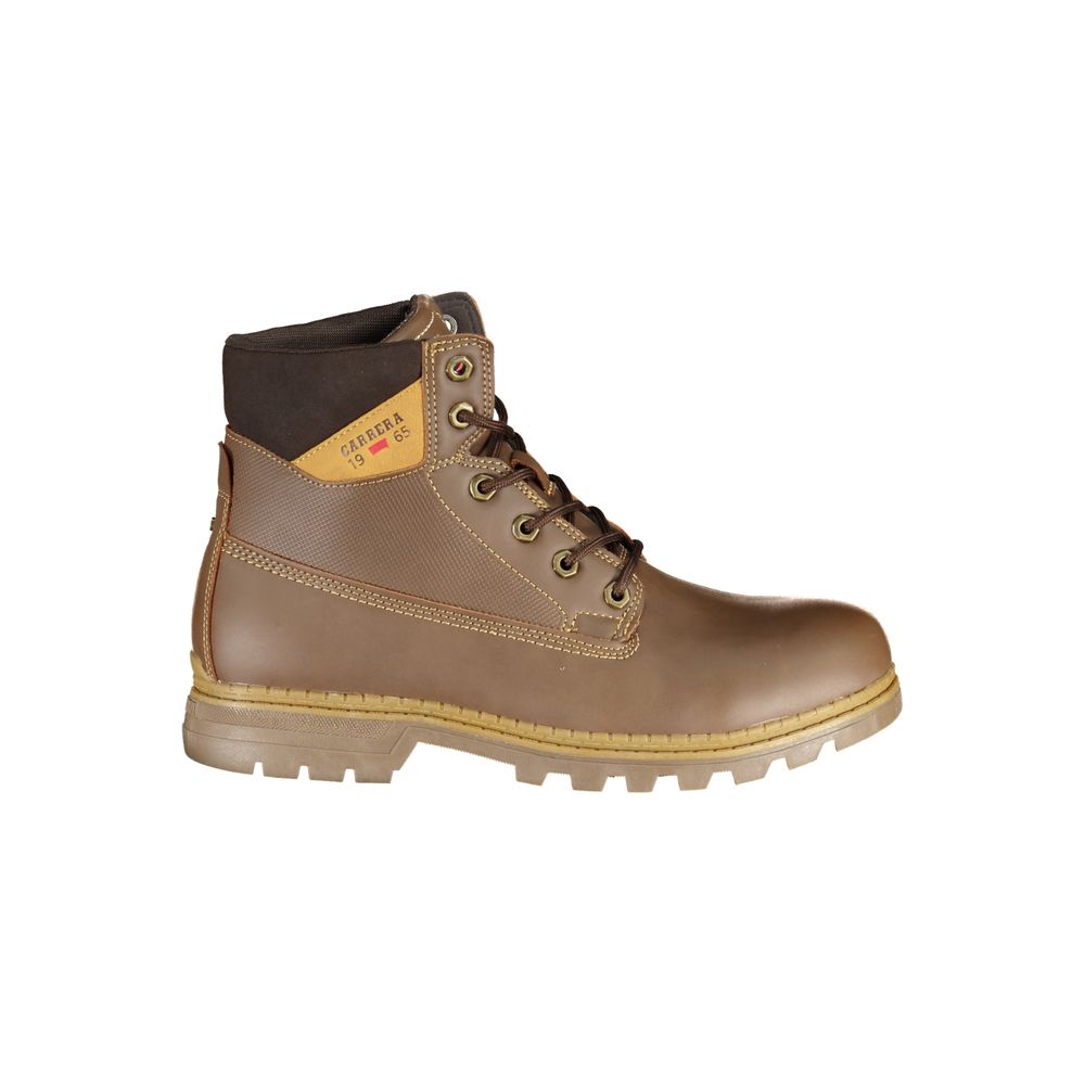 Carrera Marrone Poliuretano Uomo Stivaletto - Luxe Nova