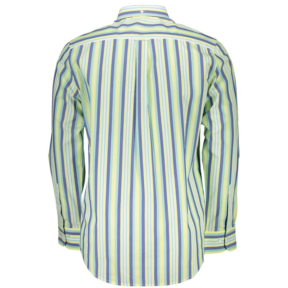 Gant Yellow Cotton Men Shirt - Luxe Nova