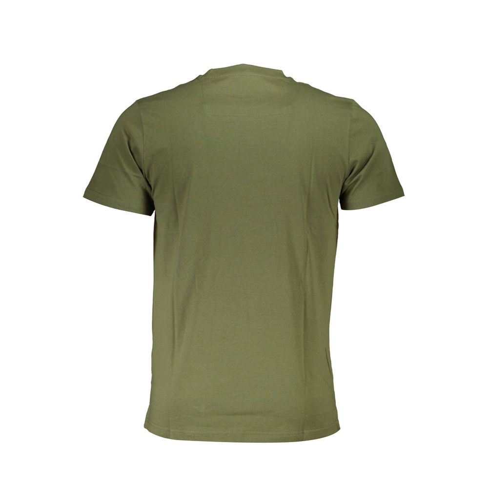 Cavalli Class Verde Cotton Men T-Shirt - Luxe Nova