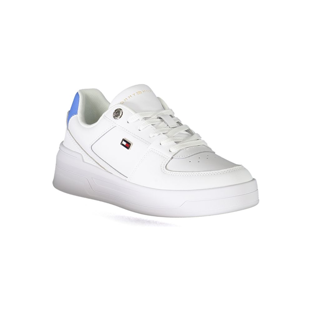 Tommy Hilfiger Bianco Leather Women Sneaker - Luxe Nova