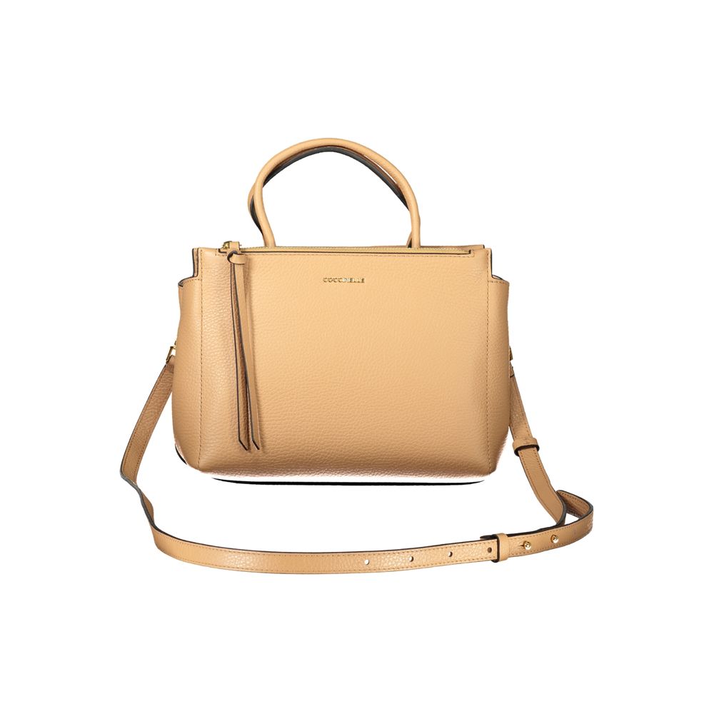 Coccinelle Marrone Leather Women Handbag - Luxe Nova