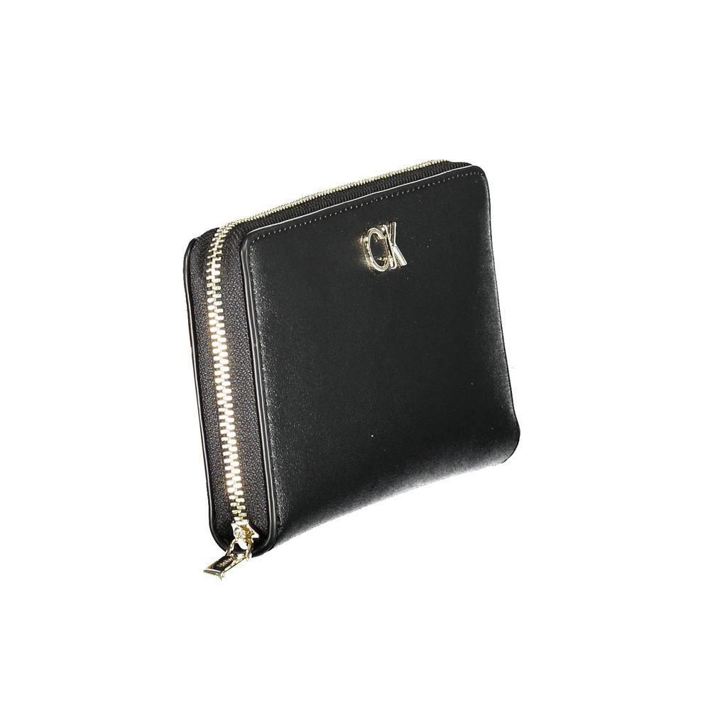Calvin Klein Black Polyethylene Women Wallet - Luxe Nova