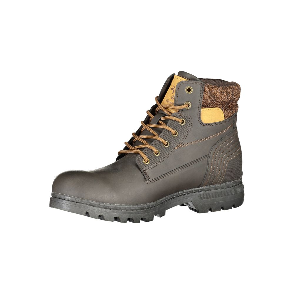 Carrera Marrone Polyurethane Mens Boot - Luxe Nova