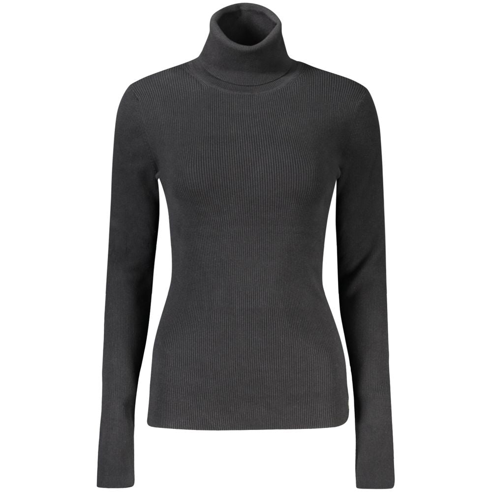 Calvin Klein Black Cotton Women Sweater - Luxe Nova