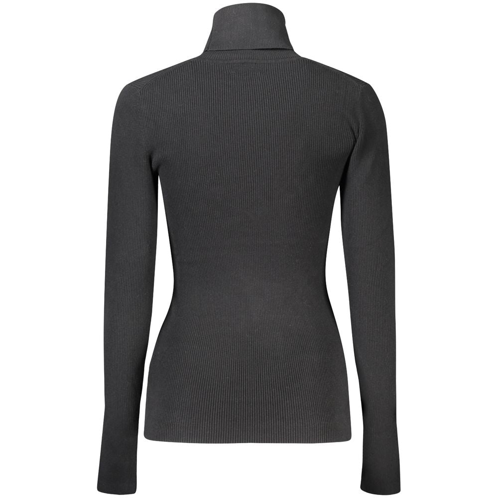 Calvin Klein Black Cotton Women Sweater - Luxe Nova