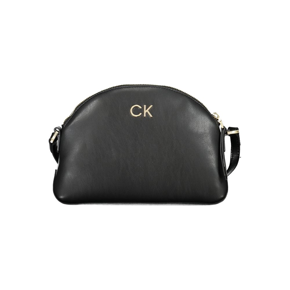 Calvin Klein Black Polyurethane Women Shoulder Bag - Luxe Nova