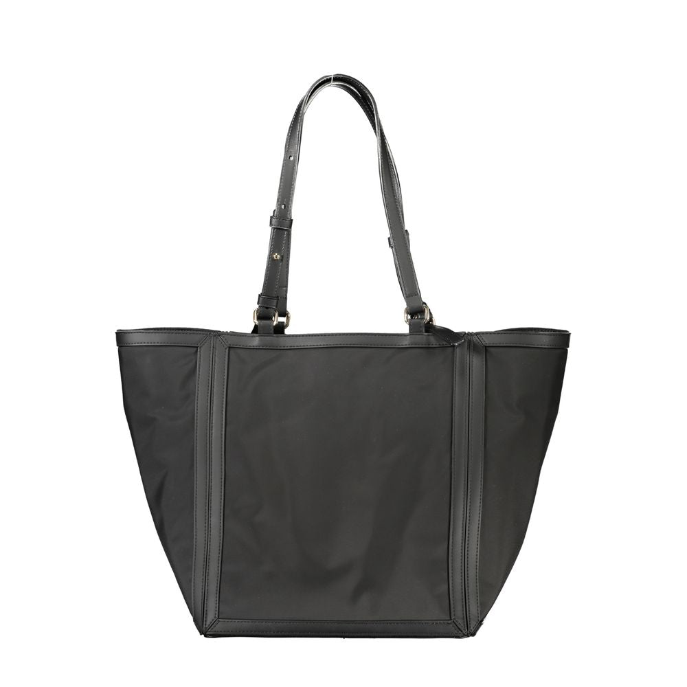 Tommy Hilfiger Black Polyester Women Handbag - Luxe Nova