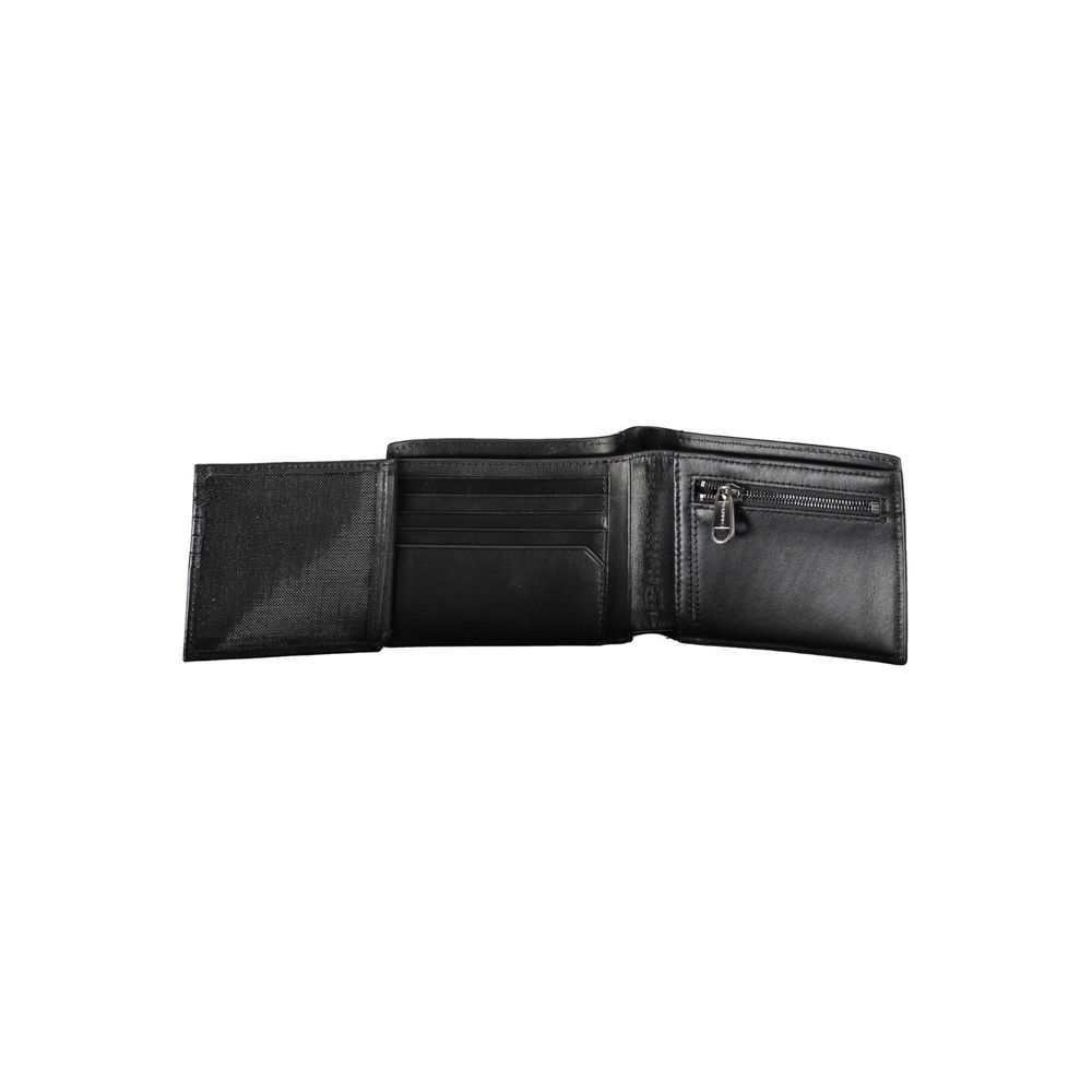 Calvin Klein Black Eco-Leather Men Wallet - Luxe Nova