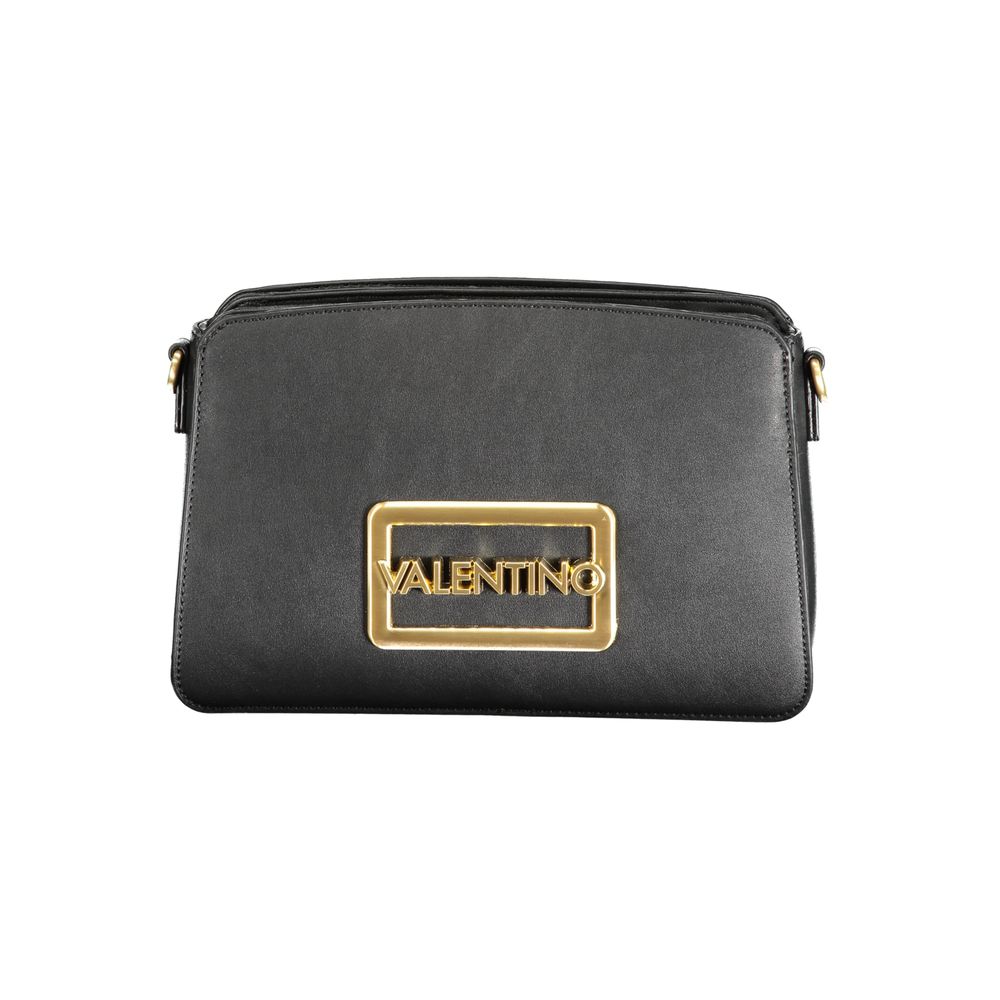 Mario Valentino Nero Polyurethane Women Handbag - Luxe Nova