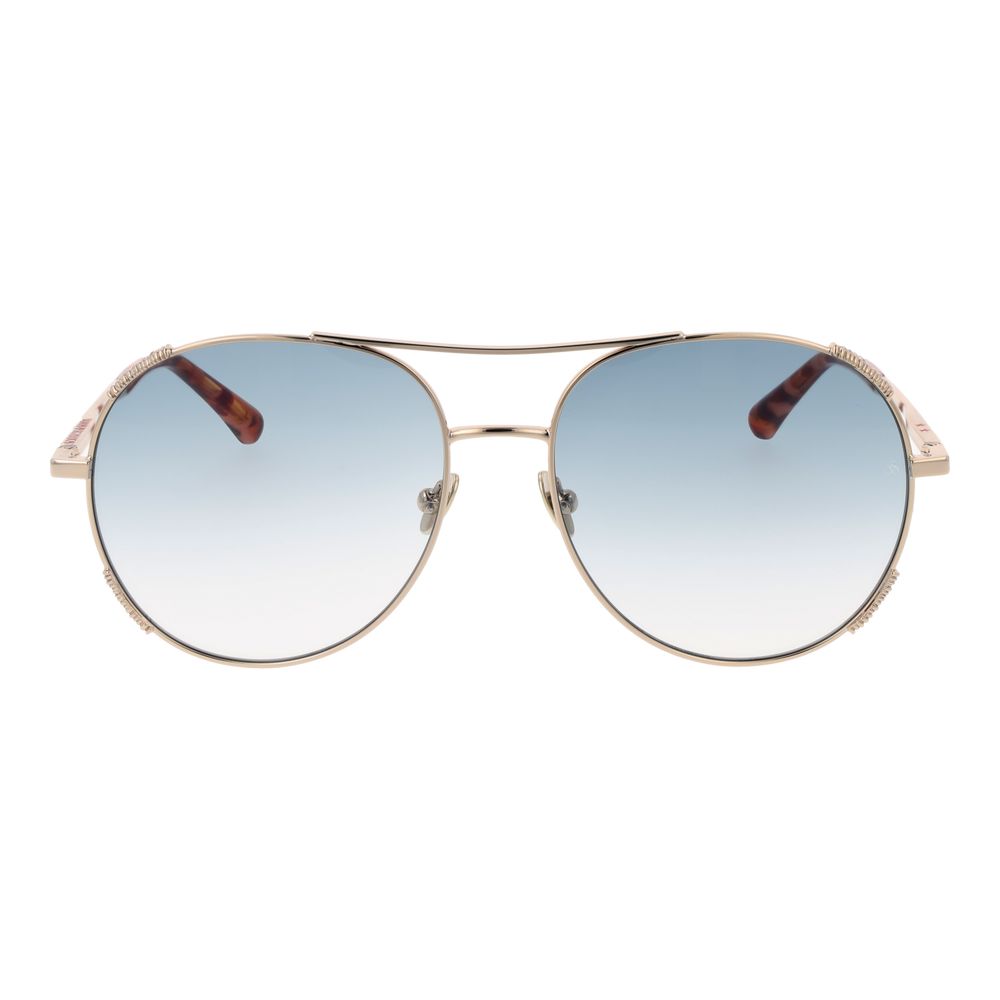 Scotch & Soda Gold Acetate Sunglasses - Luxe Nova
