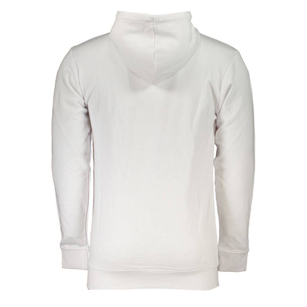 Cavalli Class White Cotton Men Sweater - Luxe Nova