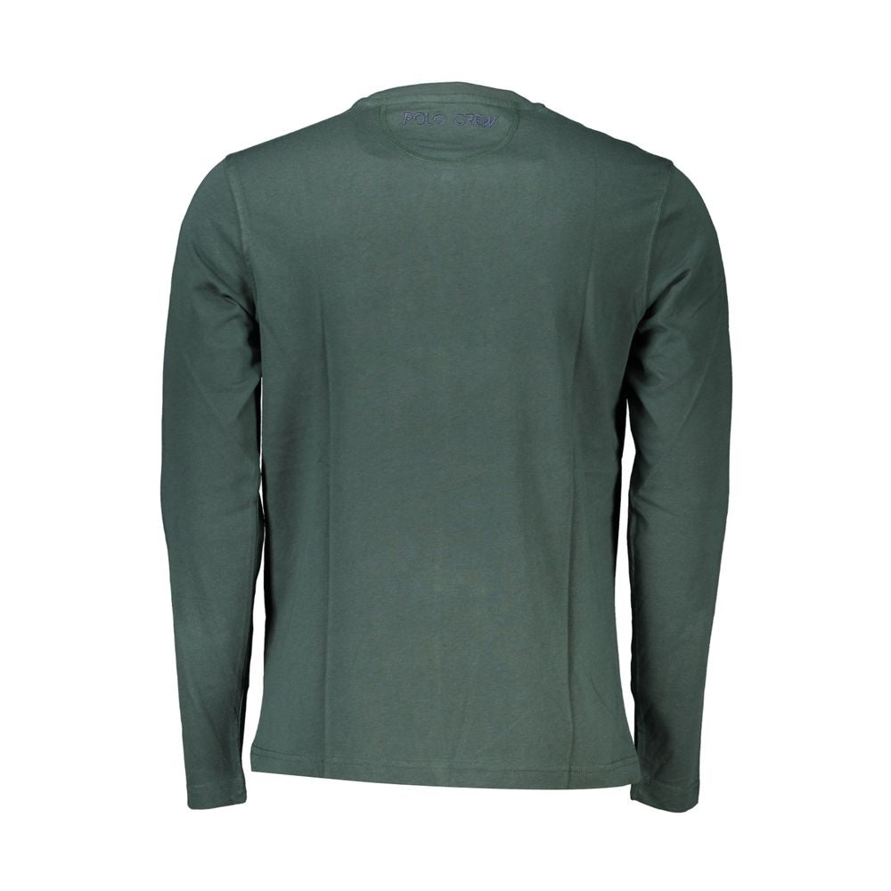 La Martina Verde Cotton Men's T-Shirt - Luxe Nova